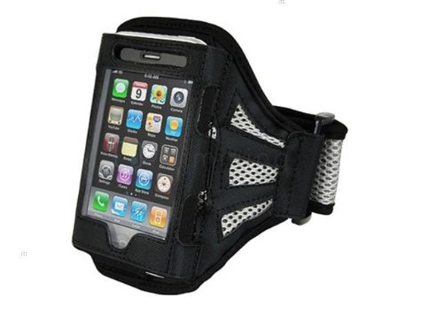 Durable, lightweight armband case for iPod Touch iPhone 3G 3GS,Black