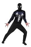 Black Suited Adult Spiderman Costume