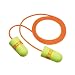 3M E-A-R E-A-Rsoft SuperFit Corded Earplugs, Hearing Conservation 311-1254 in Poly Bag Regular Size