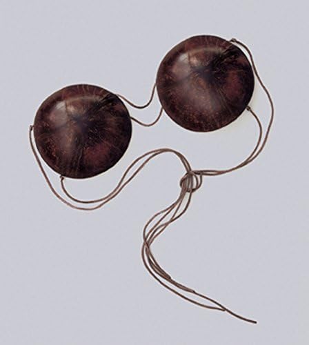 Hawaiian Luau Small Coconut Bikini Top (1ct)