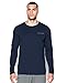 Under Armour Men's Charged Cotton Long Sleeve T-Shirt, Midnight Navy (410), X-Large