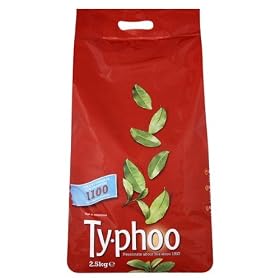 Typhoo 1100 One Cup Teabags For Caterers 2.5kg - Pack of 2