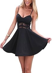 Sexy V-neck Cotton/Leather/Polyester/Wool Summer Winter Lace Club Dress/Evening Dress/Party Dress 