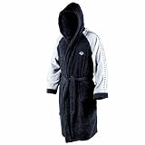 Arena Bademantel Zoemi, black/silver, XS, 50322