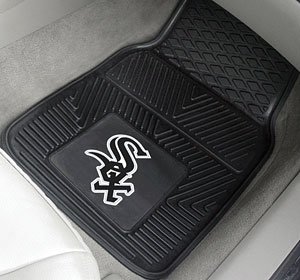 Chicago White Sox Heavy Duty 2-Piece Vinyl Car Mats