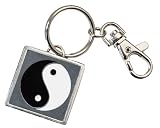 Yin Yang Metal Key Chain