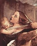 Guido Reni (Betlehemitischer infanticide, detail) Art Poster Print - 13" X 19"
