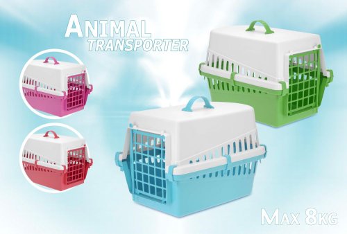 Robuste und stabile Tiertransportbox für Hunde und Katzen