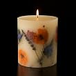 Rosy Rings Lavender Tangerine Botanical Candle 4.5" x 5"
