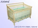 The Alice 4-in-1 Crib in Natural By Athena