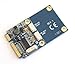 Micro SATA Cables Mini PCIe to Dual USB Adapter