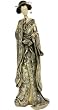 Unusual Unique Simple Beautiful Gift Idea for Her - 17" Large Geisha Figurine Statue w/ Small Bow Kimono
