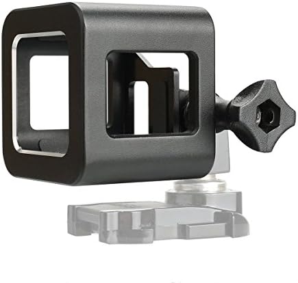 GoPro Hero 4 Session Housing, YEMO CNC Made Premium Aluminum Alloy Heavy Duty Extreme Protection Housing Case Cover / Housing Frame