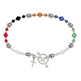 Sterling Silver "Salvation" Bracelet by Bob Siemon, 8"