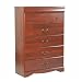 South Shore 3168035 Vintage Collection 5 Drawer Chest, Classic Cherry
