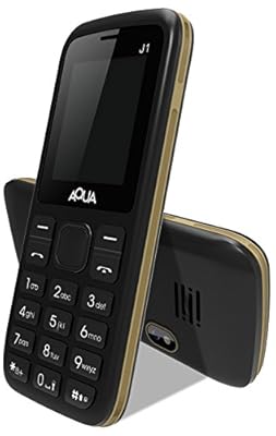 Aqua J1 - Dual SIM Basic Mobile Phone - Black