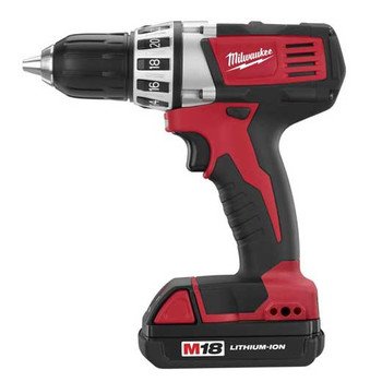 FactoryReconditioned Milwaukee 260182 18Volt LiIon Compact Drill Kit