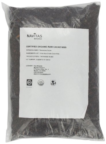 Navitas Naturals Cacao Nibs, 10 Pound Bag