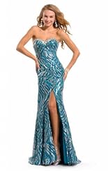 Maternity Beaded Crystal Sequined Crystals Lace Applique Chiffon/Taffeta/Tulle Mermaid Prom Dress 