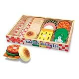 Melissa & Doug Wooden Sandwich-Making Set