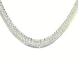 Ladies Silver Multi-Strand 16" Necklet