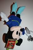 Disney Mickey Mouse Classic Character with Hat and Scissors jumbo Plush Toy