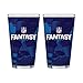 Boelter Brands NFL Fantasy Football Sublimated Pint, 16-Ounce, 2-Pack