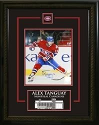 Alex Tanguay Signed 8X10 Etched Mat - Dark-V
