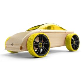  Automoblox Mini C9 Sports Car Yellow by Automoblox