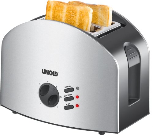Unold 38116 Noble Line 2-Scheiben-Toaster / 850 