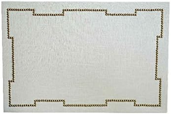 Cork Board Bulletin Board in Linen Fabric 21x35 by Pavona Interiors