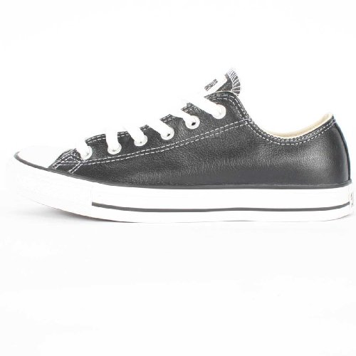 Conver Chuck Taylor All Star Specialty Leather,Blk,4 M