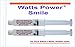Watts Power White 36% Teeth Whitening Gels - Optimized Formula for Surface and Deep Stains - 2 Huge 10ml Gels