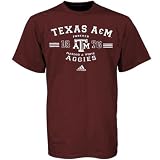 adidas Texas A&M Aggies Maroon & White Forever T-shirt