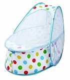 Koo-di Pop Up Travel Bassinette - Blue Polka Dot