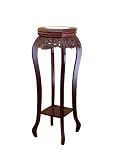 Accent Table/ Plant Stand Cherry Finish