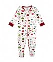 Hatley Infant Footed Coverall - Apple, Egg White, 12-18 months