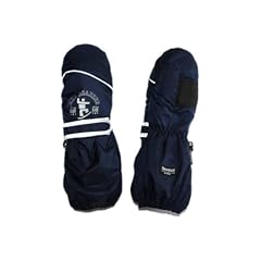 Handschuh mit langem Schaft - blau dunkelblau Thermo gef�ttert Thermohandschuh Fausthandschuh Skihandschuhe Winterhandschuh F�ustling Thinsulate wasserdicht atmunsaktiv lang Kind Kinder Kleinkind 2 bis 9 Jahre
