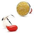 Goldenrod Silk Cufflinks
