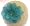 White Hat/Teal Flower