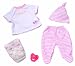 Zapf Creation 808290 - Baby born Girl Erstausstattung Set