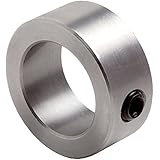 Climax Part C-075-DT, Mild Steel, Set Screw Collar, 3/4 inch bore, 1 1/4 inch OD, 9/16 inch Width, 5/16-18 x 1/4" Set Screw