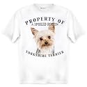 Yorkshire Terrier Yorkie Property Of Adult T Shirt