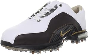 Nike Golf Men's Nike Zoom Advance Golf Shoe,White/Bronze/Brown,11.5 M US