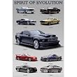 Mustang (Spirit of Evolution) Art Poster Print - 24x36