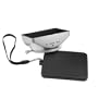 Mennon DV-b 43 43mm Digital Video Camcorder Lens Hood with Thumb Lock Mount, Silver