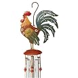 Windchime Musical Wind Chimes Country Rooster - Regal Art #F175