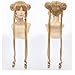 Probeauty Long Wave Anime Cosplay Wig with Buns for Sailor Moon Tsukino Usagi