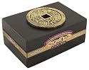 ~Feng Shui Coin Wooden Stash Box With Secret Lock~