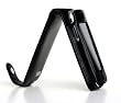Black Prima iPhone Premium Leather Flip Style Case for 2G